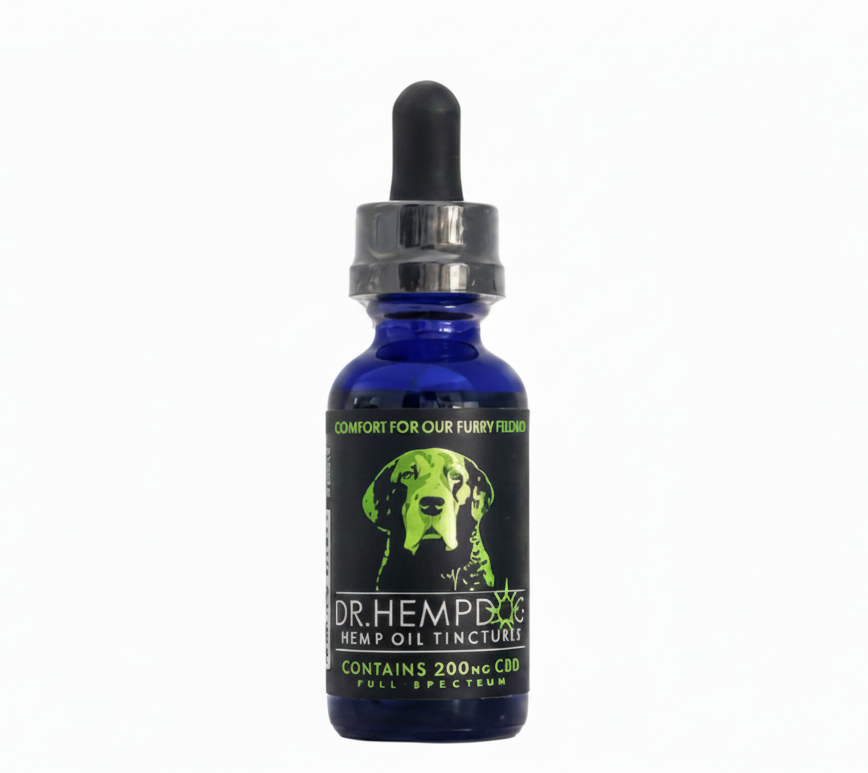 ORIGINAL FORMULA 200mg CBD FULL-SPECTRUM (1oz bottle)  Dr.Hempdog